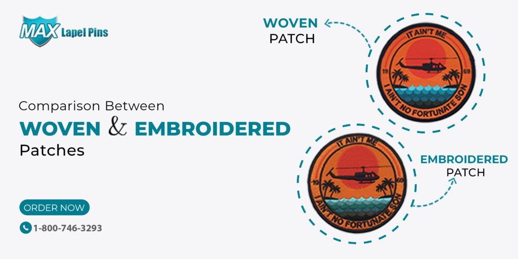 Comparison Between Woven & Embroidered Patch